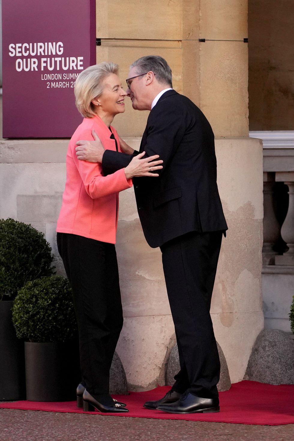 Ursula von der Leyen; Keir Starmer