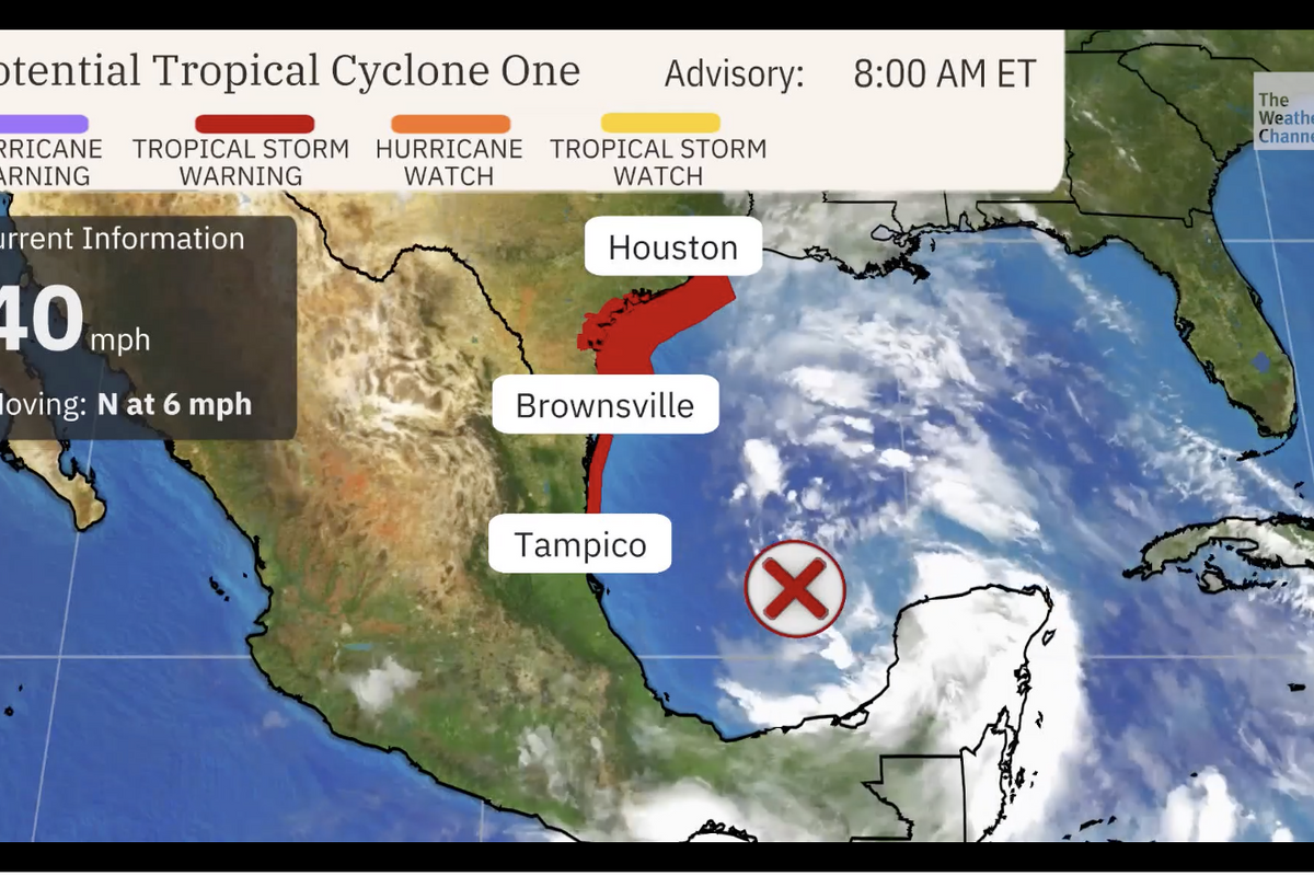 US tropical storm map