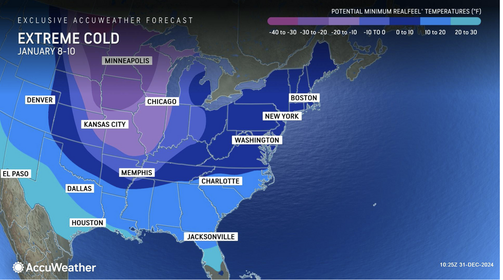 US weather forecast