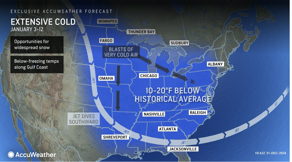 US weather forecast