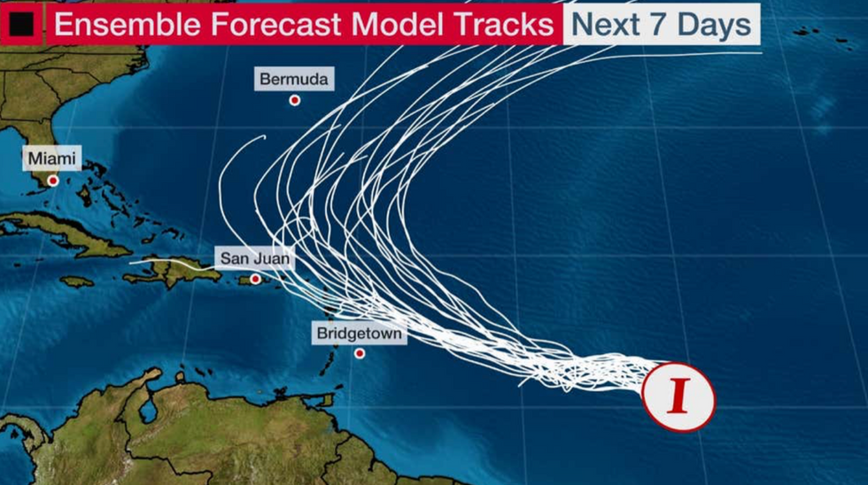 US weather warning Tropical storm Tammy to smash Florida and Eastern