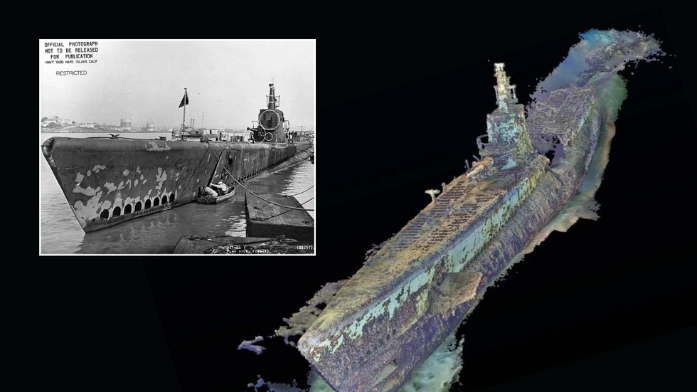 Lost WW2 submarine sunk 80 years ago finally discovered 3,000ft beneath ...