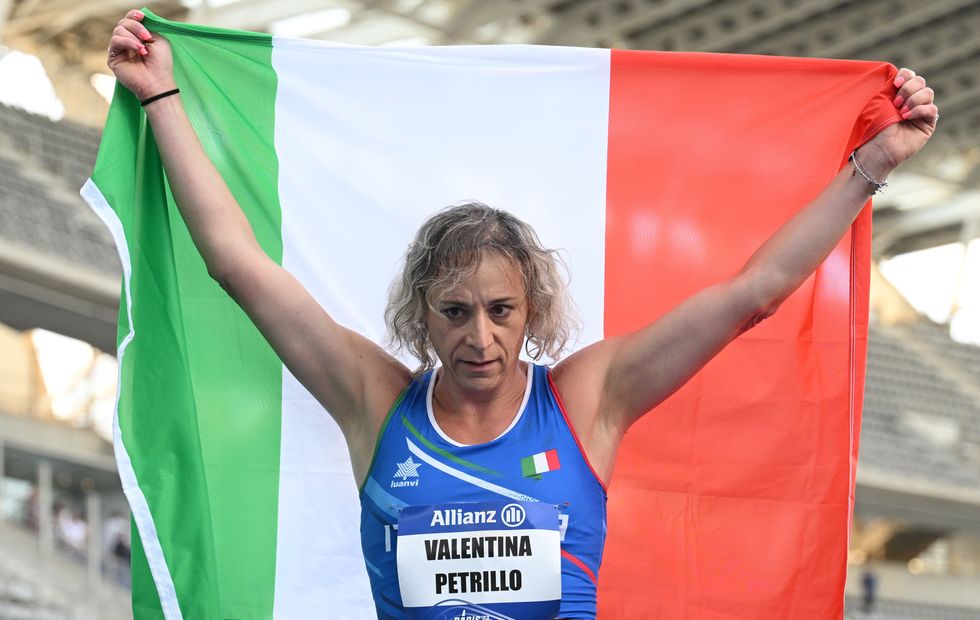 Valentina Petrillo is bidding to win a medal at the Paralympics