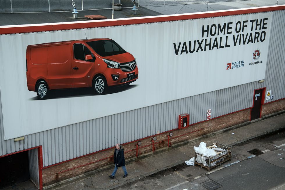 Vauxhall Luton factory 