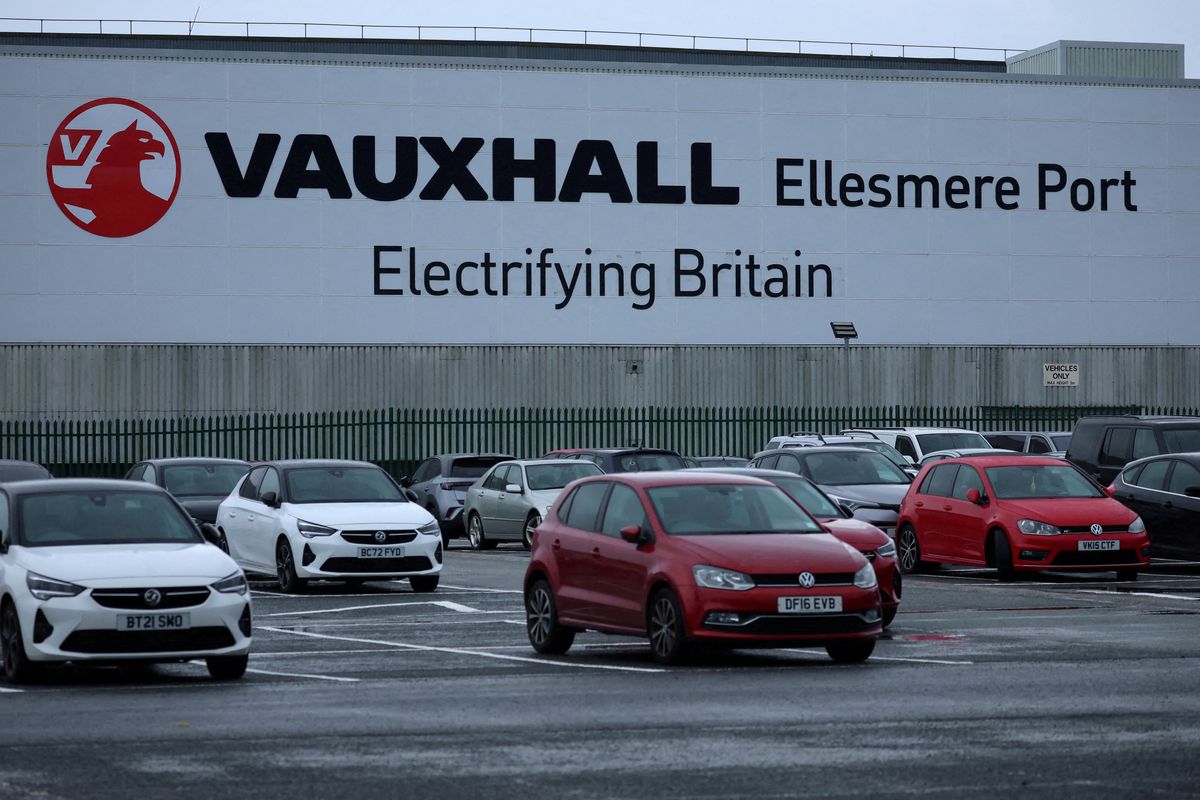 Vauxhall's Ellesmere Port plant
