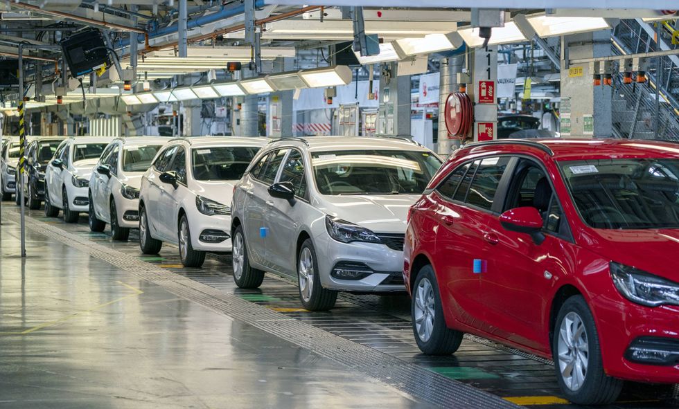 Vauxhall's Ellesmere Port plant