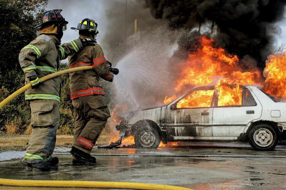 Vehicle fire