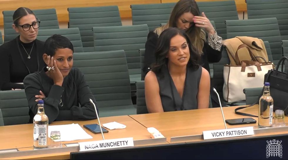 Vicky Pattison and Naga Munchetty