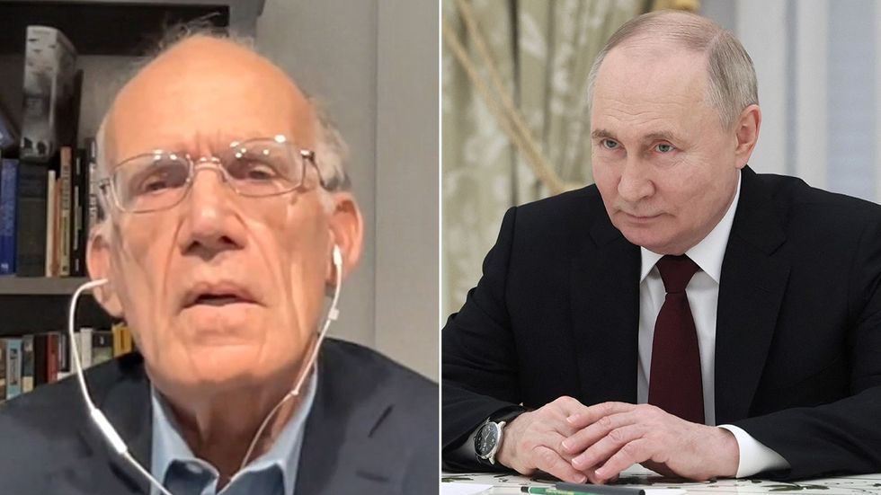 Victor Davis Hanson and Vladimir Putin