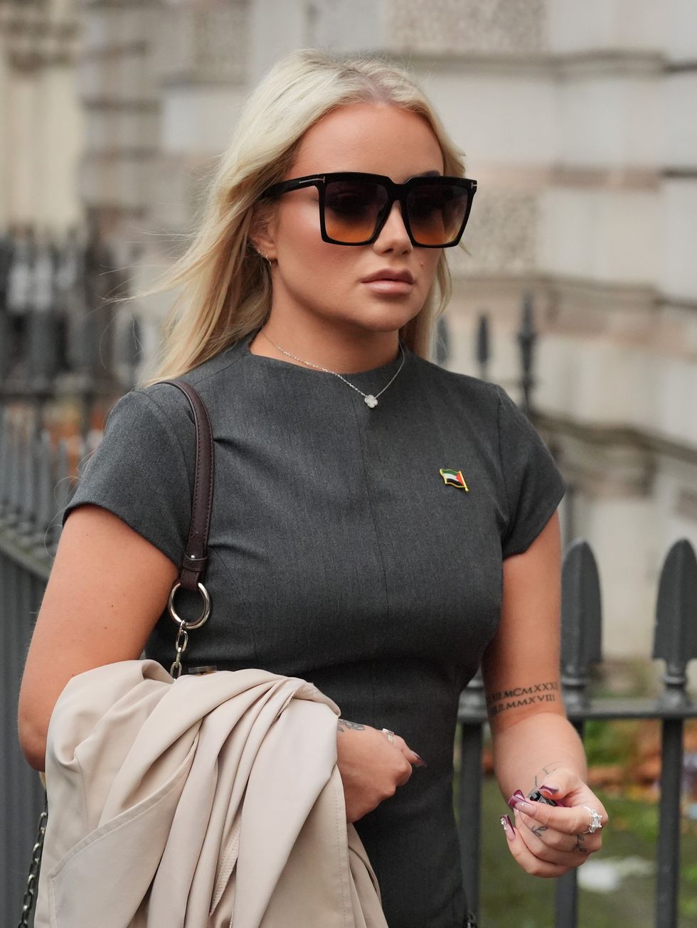 Victoria Thomas Bowen arrives at Westminster Magistrates' Court on December 16