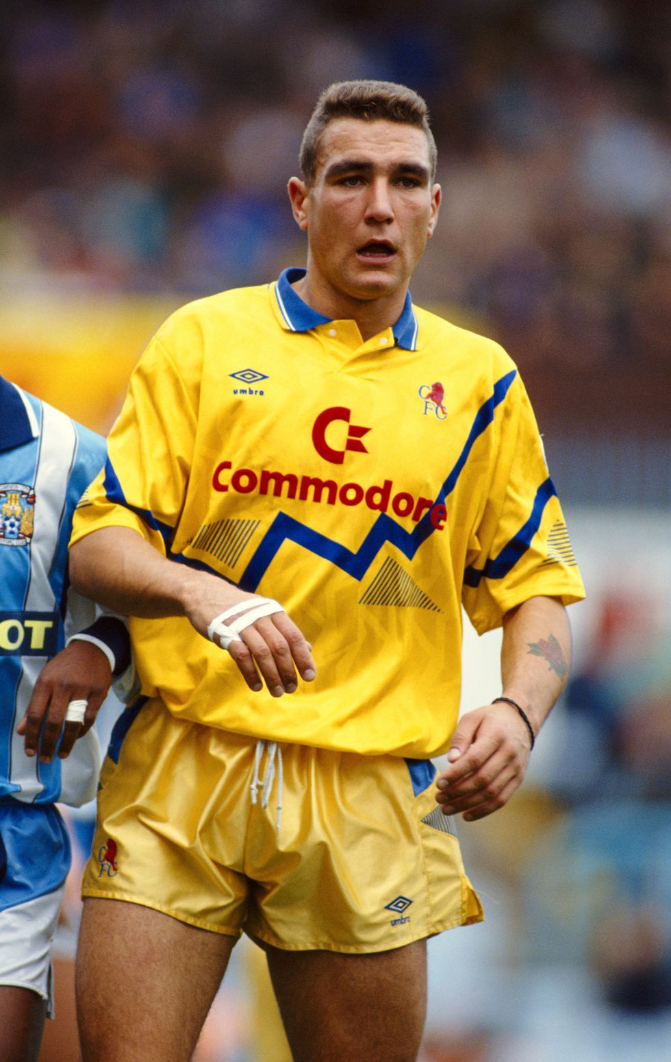 Vinnie Jones was renowned as one of football's hard men in the 1990's