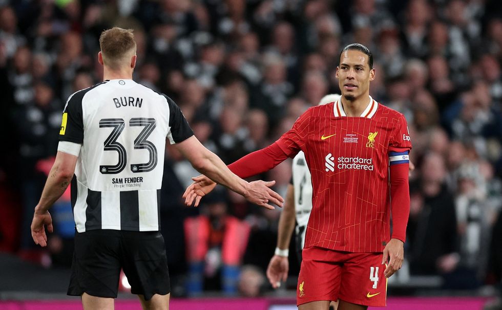 Virgil van Dijk Liverpool Newcastle