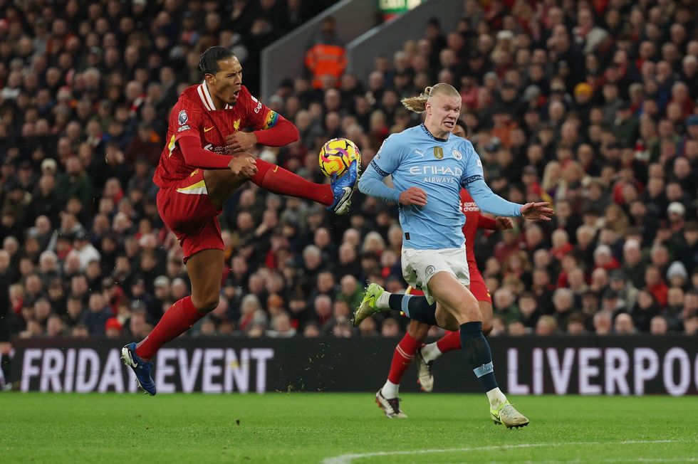 Virgil van Dijk put in a stellar display at the back