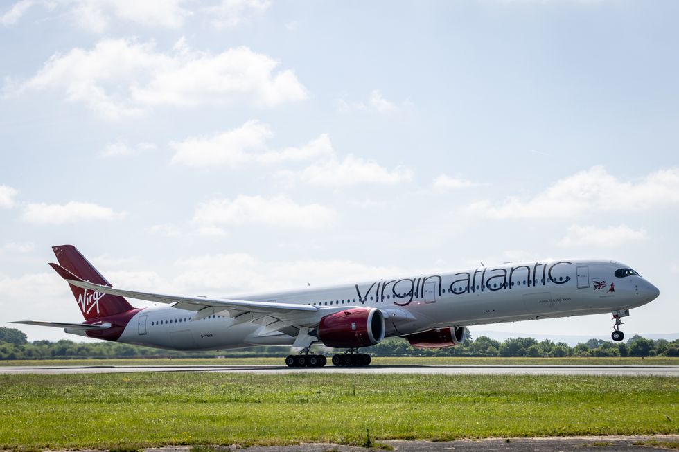 Virgin Atlantic plane