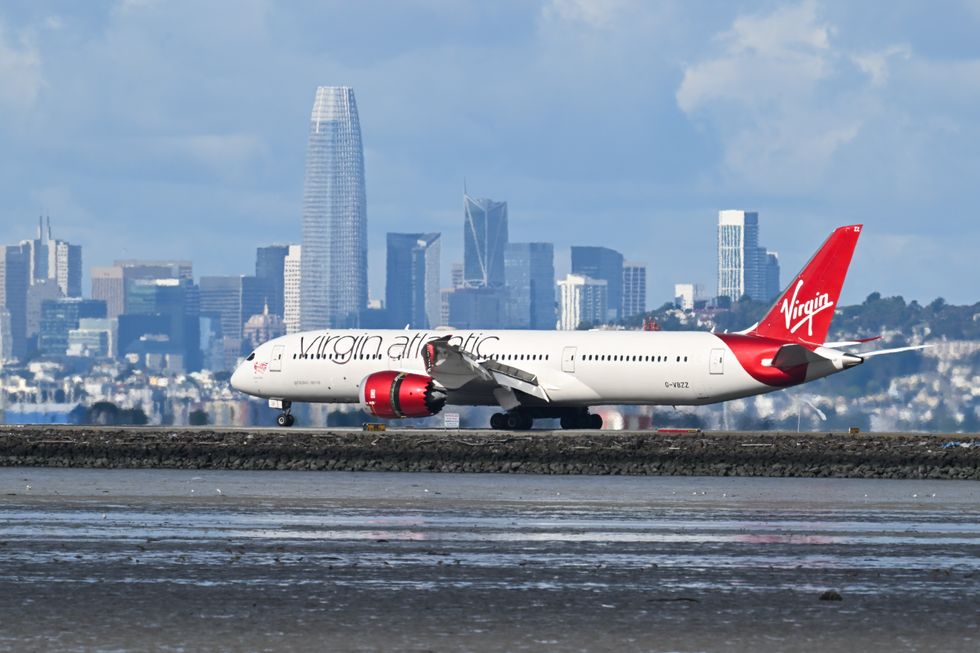 Virgin Atlantic plane