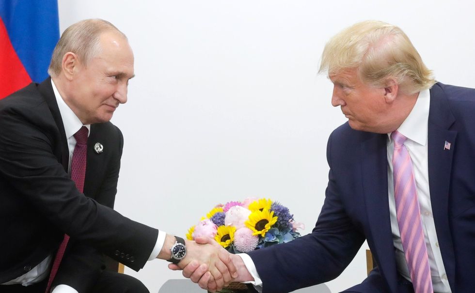 Vladimir Putin and Donald Trump