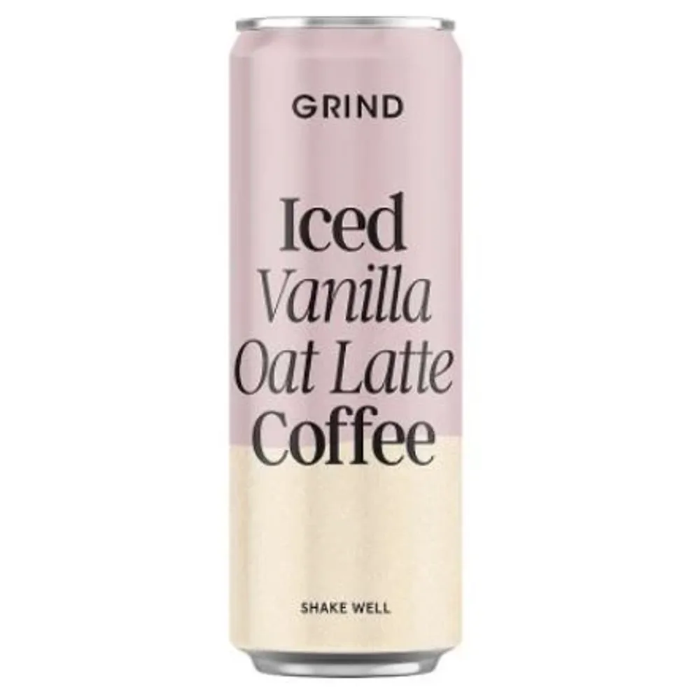 Waitrose Iced Vanilla Oat Latte Coffee