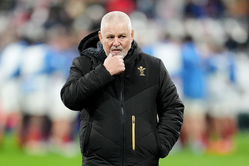 Wales head coach Warren Gatland ahead of the Guinness Men's Six Nations match at the Stade de France in Paris