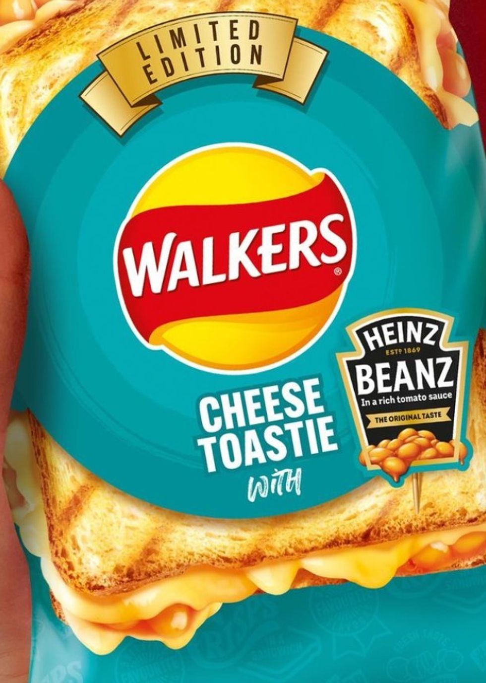 Walkers Cheese Toastie with Heinz Beans