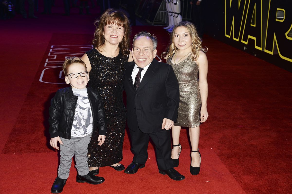Warwick Davis says wife's death has left 'huge hole in lives' as he ...