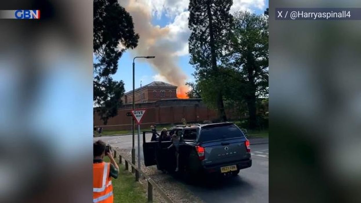 Fire engulfs Broadmoor psychiatric hospital site - home to some of Britain's worst criminals