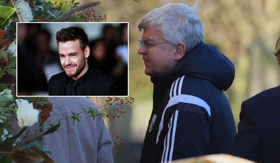 Adrian Chiles fotografiado en el funeral de Liam Payne con chaqueta de fútbol mientras se revela conexión sorpresa con el fallecido cantante