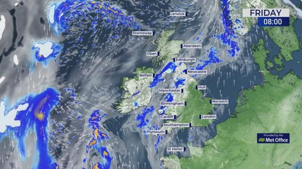 UK cold weather: 10 day freeze hits Britain as Arctic winds put nation in path of collapsing Polar Vortex