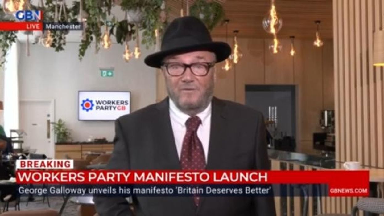 George Galloway calls for British warships to stop migrants as he launches manifesto: ‘French do nothing but watch!’