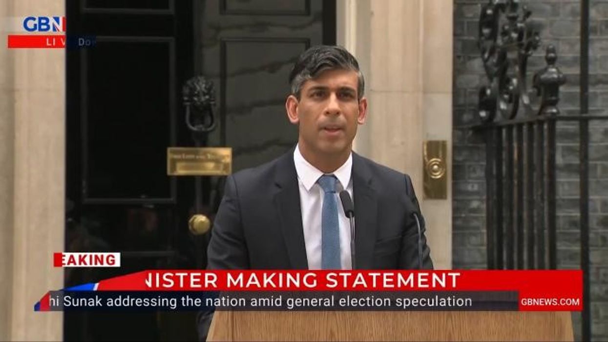 General election CONFIRMED: Rishi Sunak officially launches Tory campaign as he slams Starmer for 'taking UK back to square one'