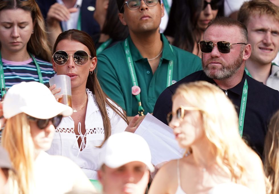 Wayne Rooney and Coleen Rooney