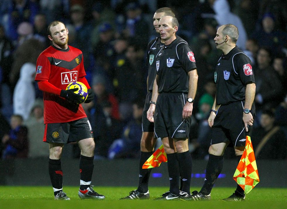 Wayne Rooney Manchester United Portsmouth