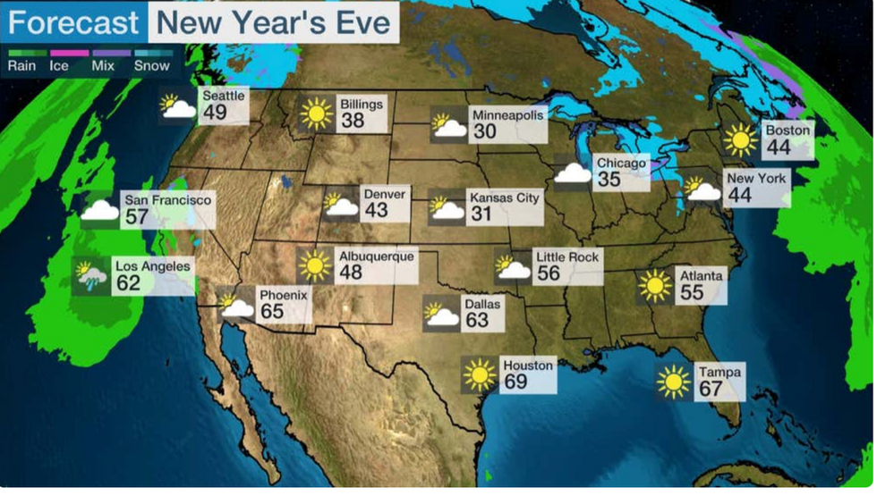 US weather forecast: ‘Blowtorch’ heat roasts the south as powerful El ...