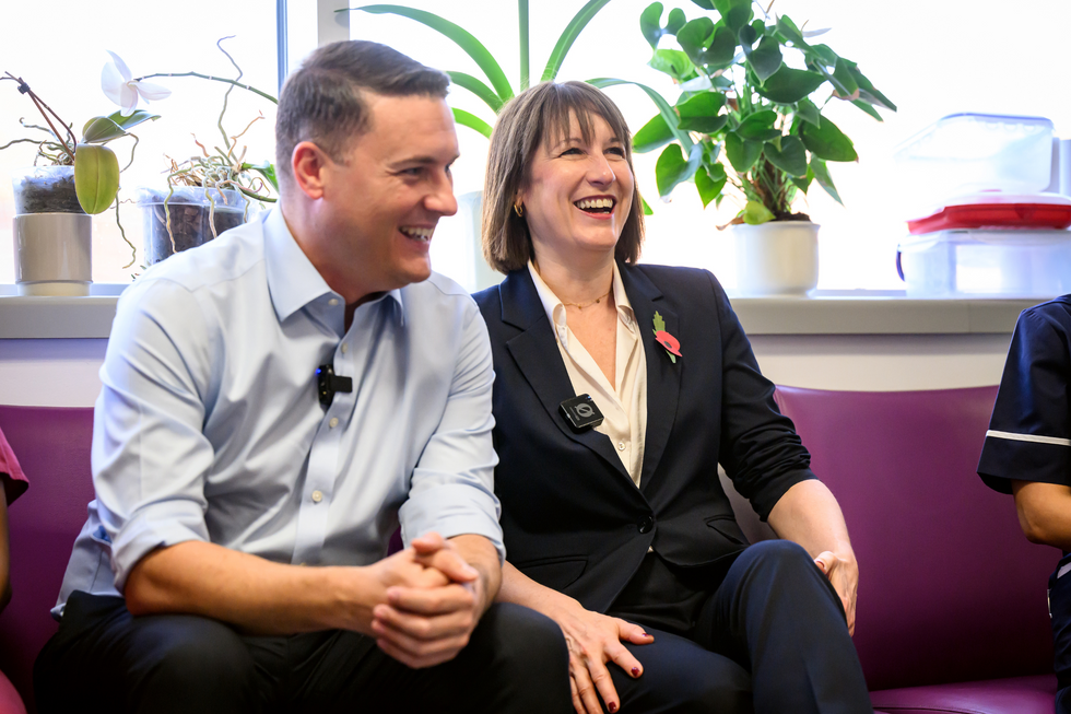 Wes Streeting and Rachel Reeves