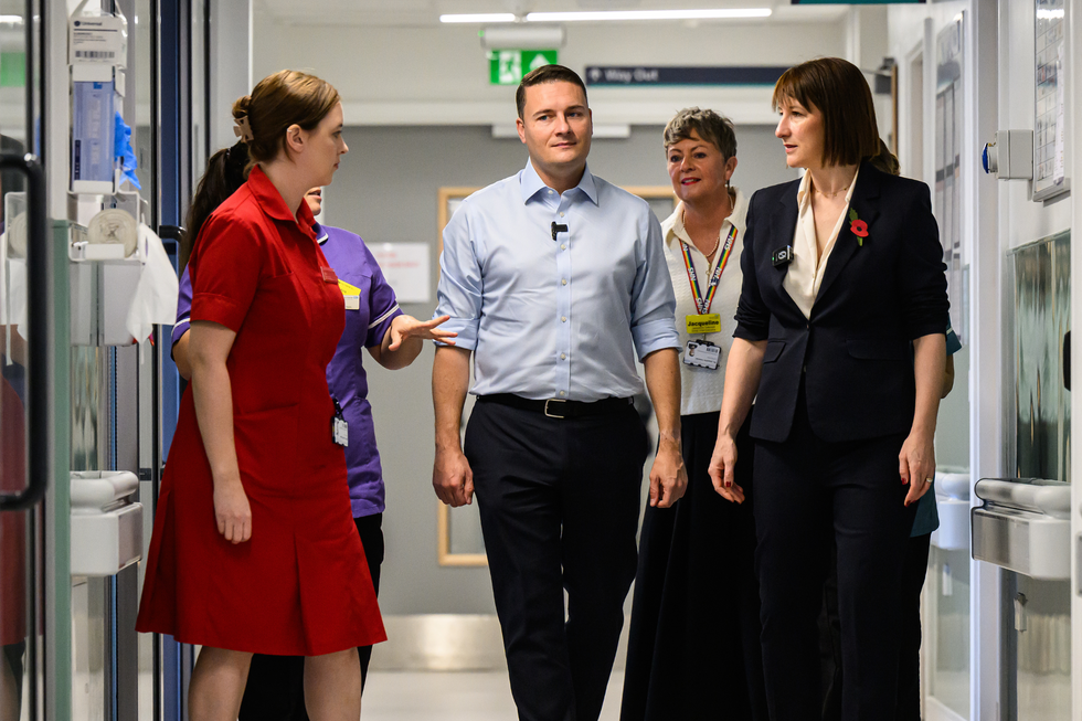 Wes Streeting and Rachel Reeves