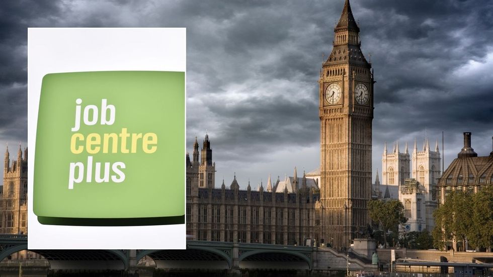 Westminster and Jobcentre sign