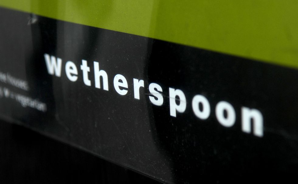 Wetherspoon sign