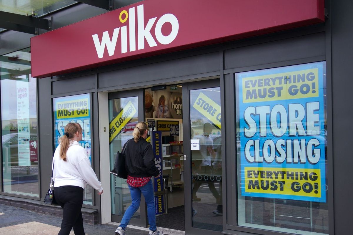 Wilko shoppers head to store for closing down sale