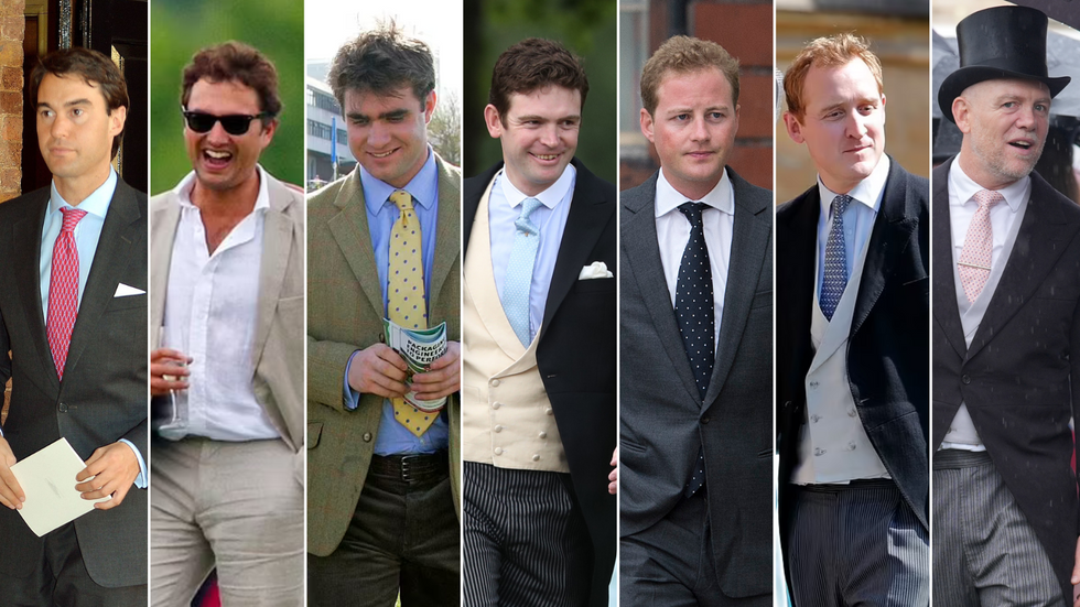 William van Cutsem/Thomas van Straubenzee/Oliver Baker/James Meade/Guy Pelly/Harry Aubrey-Fletcher/Mike Tindall