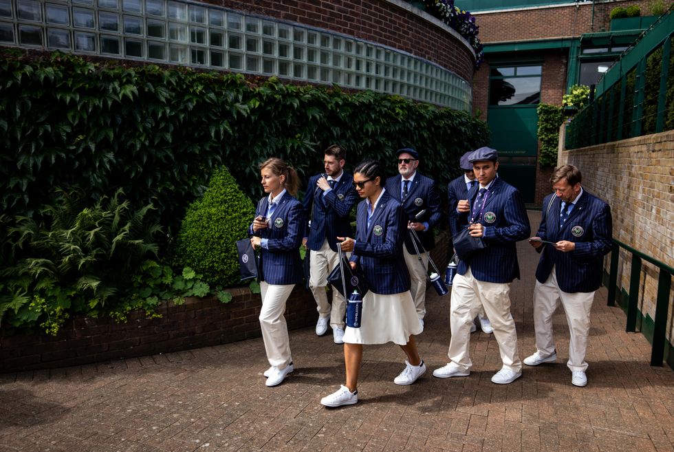 Wimbledon line judges