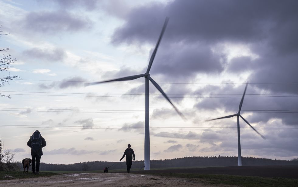 Wind farm in pictures