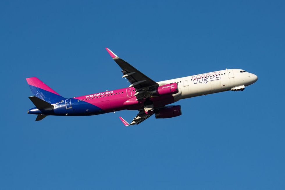 Wizz Air plane