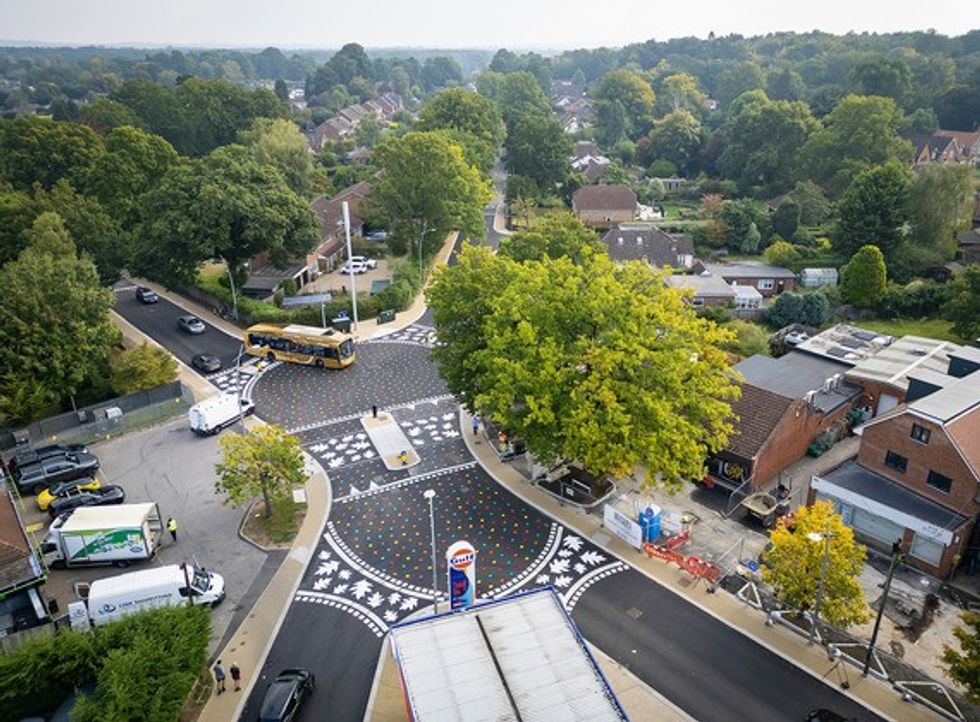 Wokingham Borough Council's redesign of the California Crossing