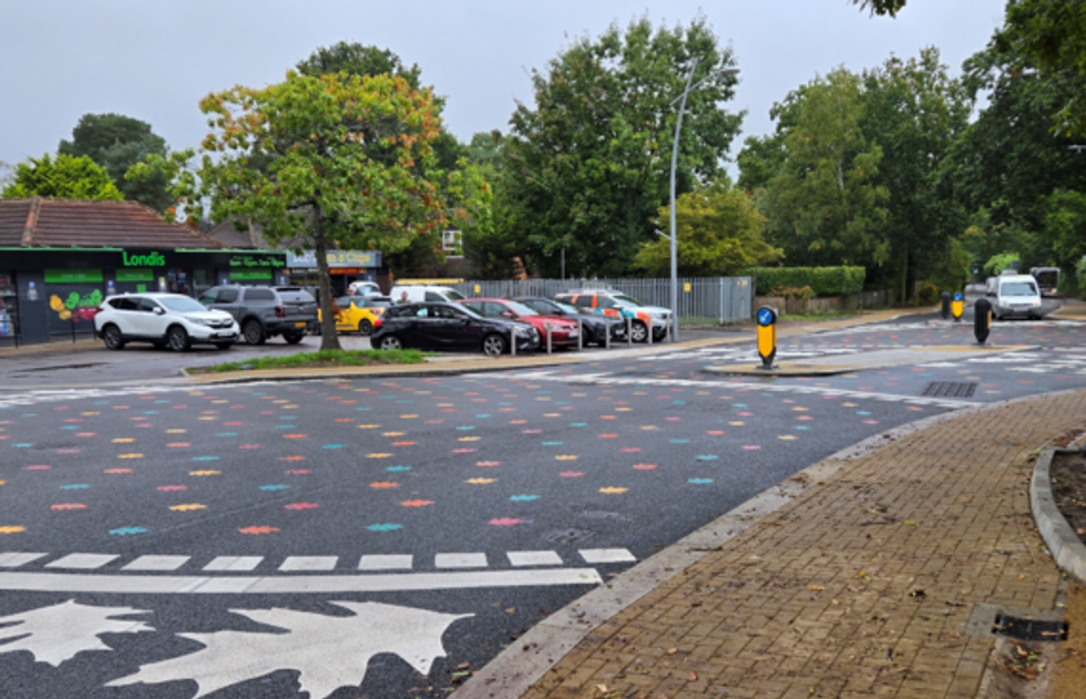 Wokingham Borough Council's redesign of the California Crossing