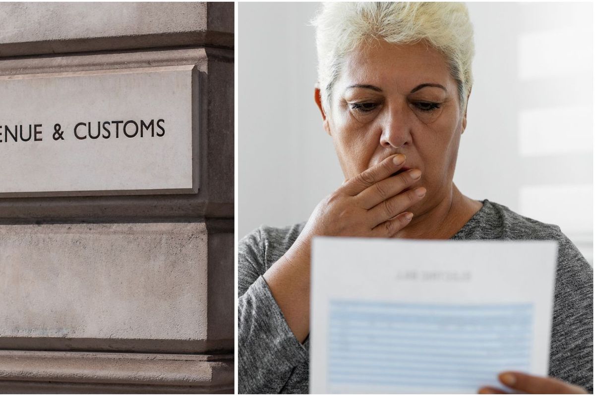 Woman shocked at HMRC letter