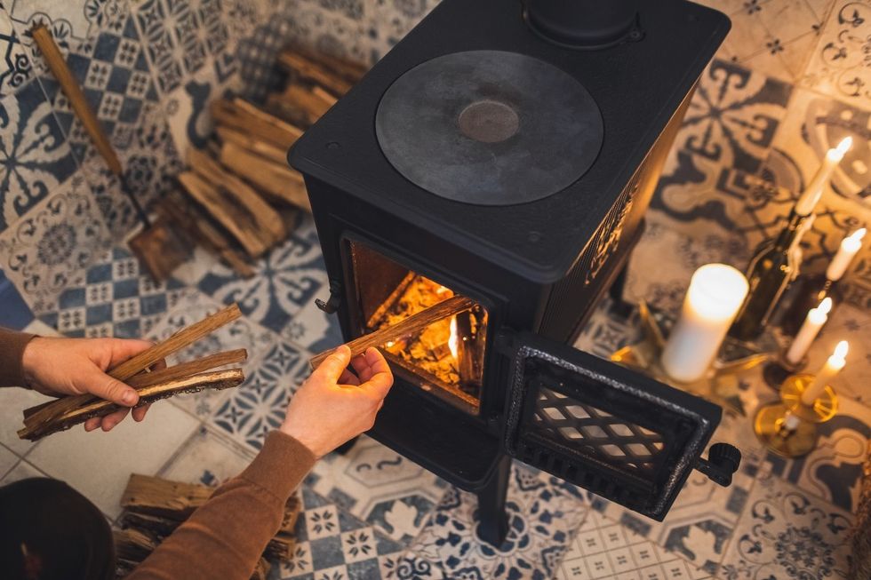 Wood-burning stove