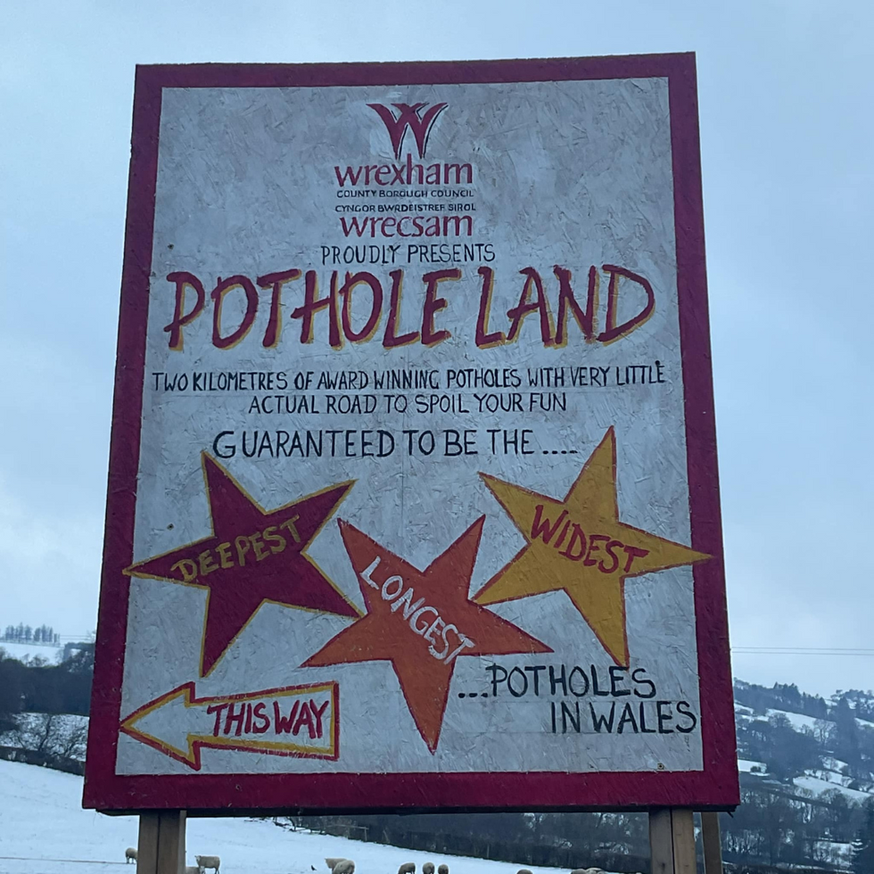 Wrexham Pothole Land