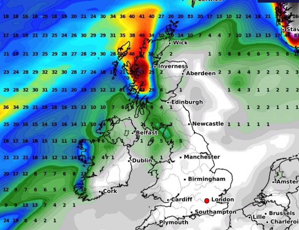 UK weather: Jet stream maps show exact time chaos to be unleashed on UK ...