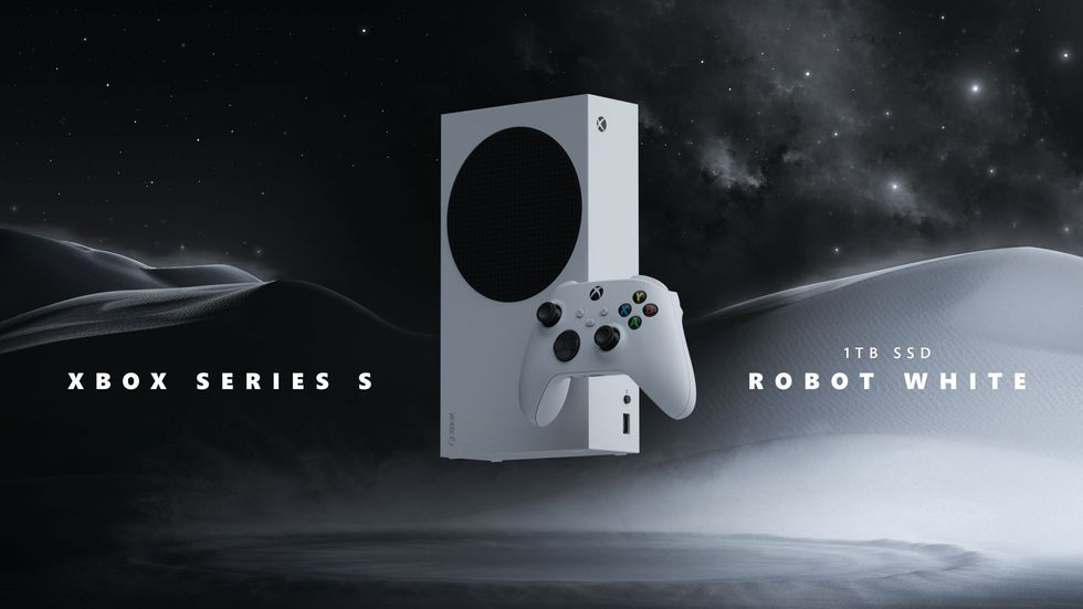 xbox series s 1tb all-digital pictured in press shot