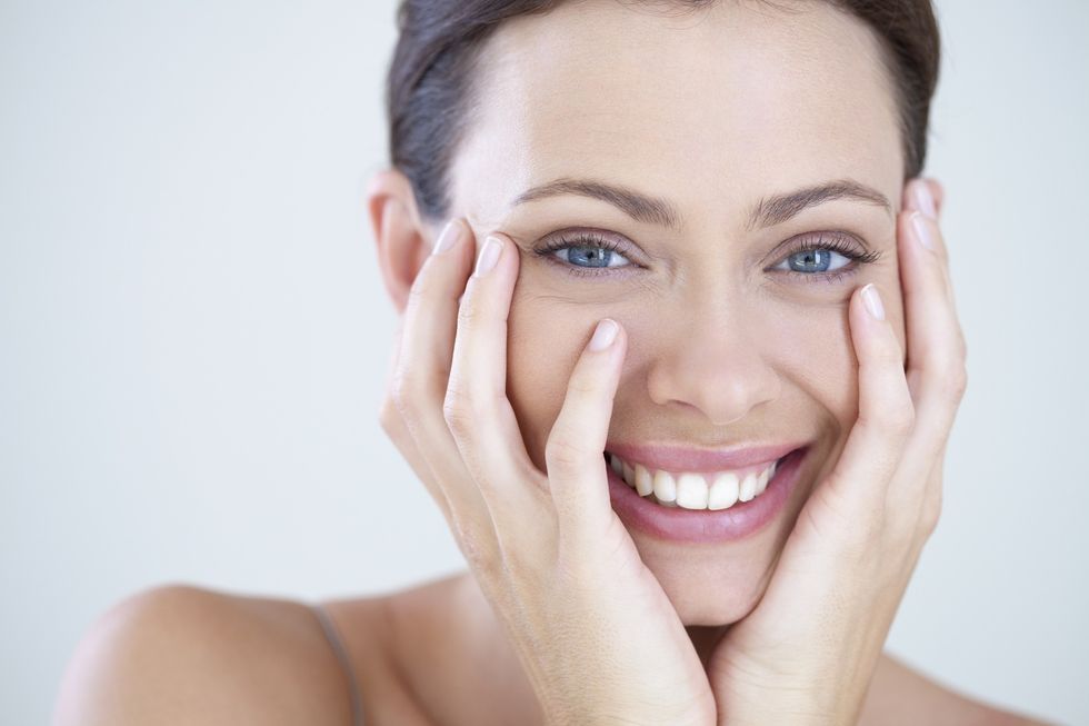 Young woman with beautiful skin