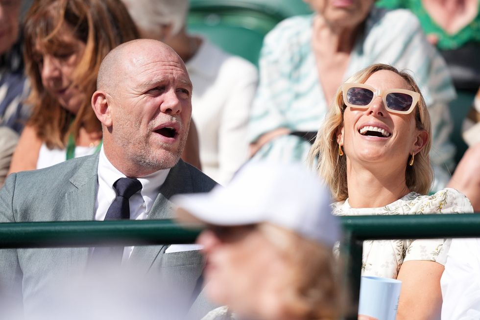 Zara and Mike Tindall